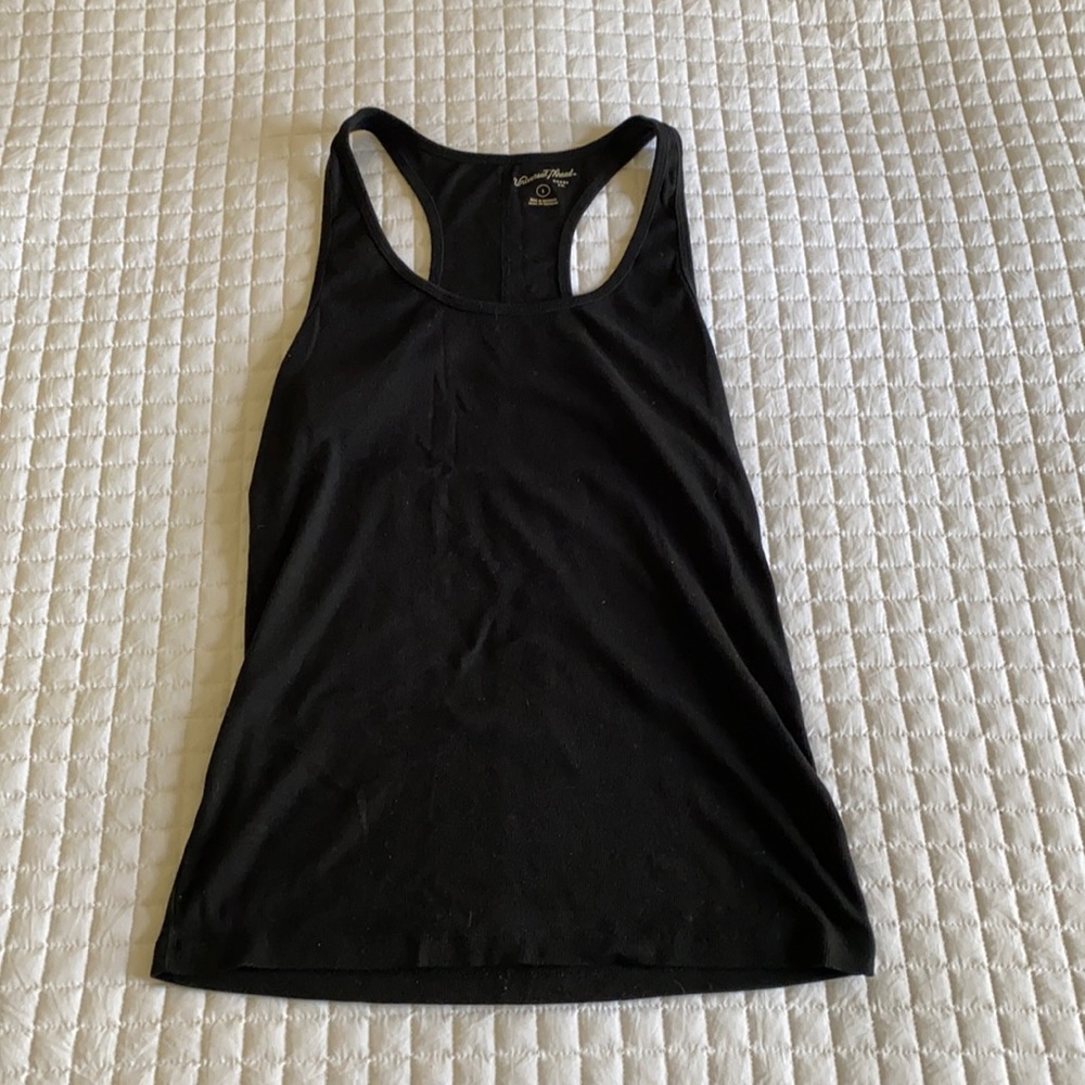 Black Racer Back Tank